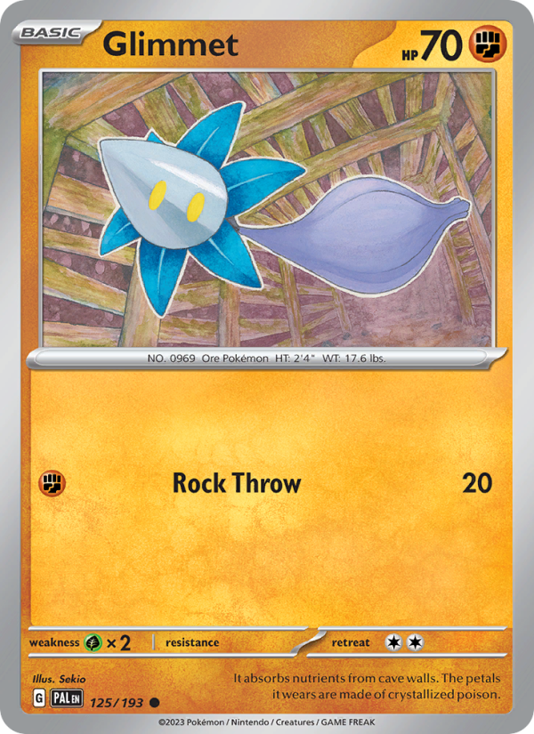 Glimmet (125/193) Reverse Holo card image
