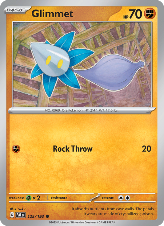 Glimmet (125/193) Reverse Holo card image