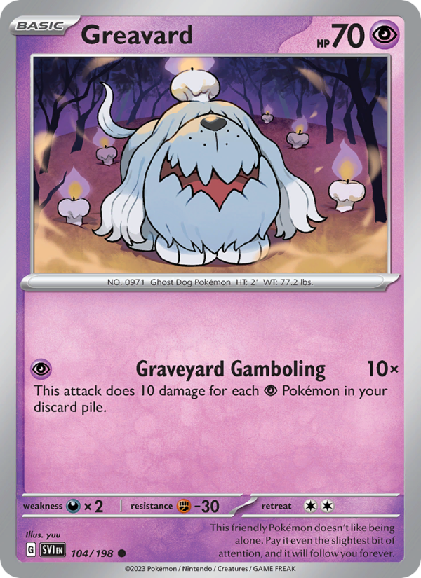 Greavard (104/198) Reverse Holo card image