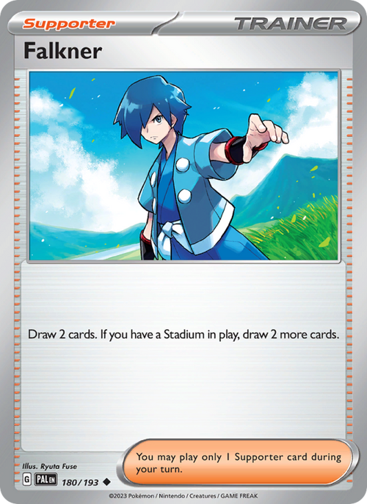 Falkner (180/193) Reverse Holo card image