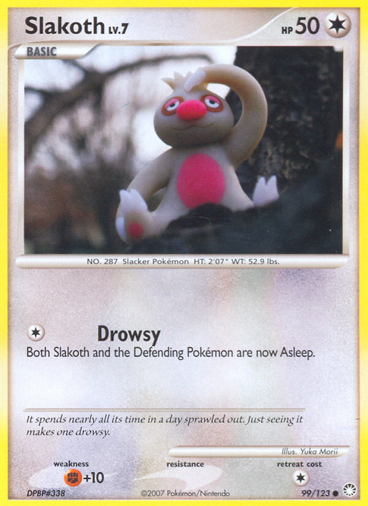 Slakoth (099/122) Reverse Holo card image