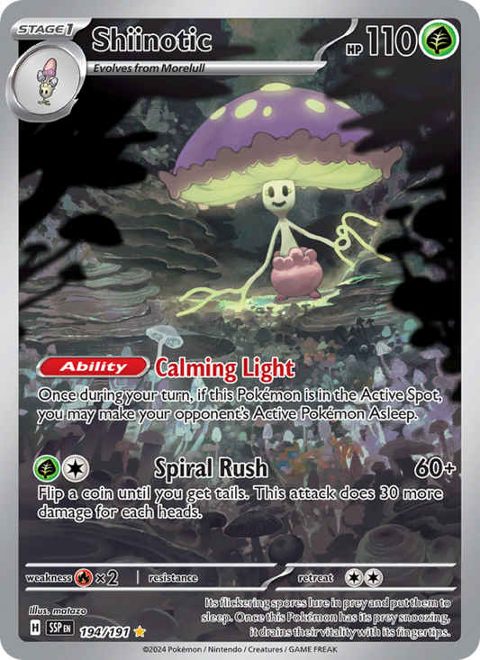 Shiinotic (194/191) Holographic card image