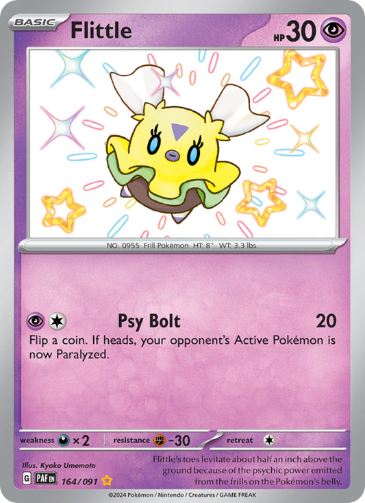 Flittle (164/91) Holographic card image