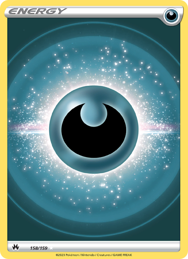Darkness Energy (158/159) Holographic card image