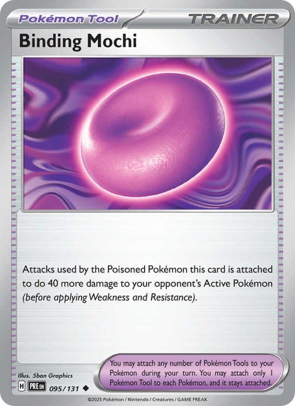 Binding Mochi (095/131) Reverse Holo card image