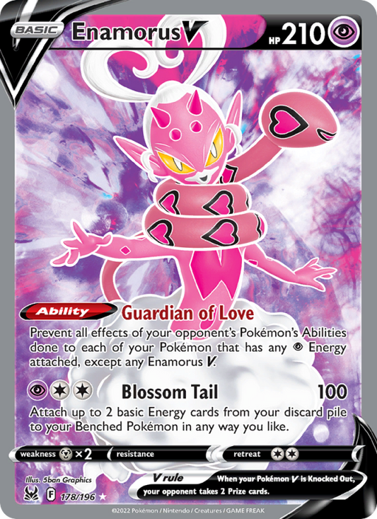 Enamorus V (178/196) Holographic card image
