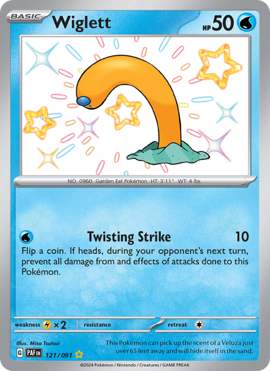 Wiglett (121/91) Holographic card image