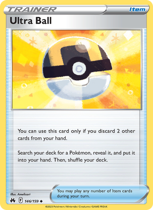 Ultra Ball (146/159) Reverse Holo card image