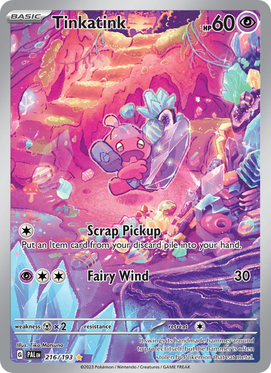 Tinkatink (216/193) Holographic card image