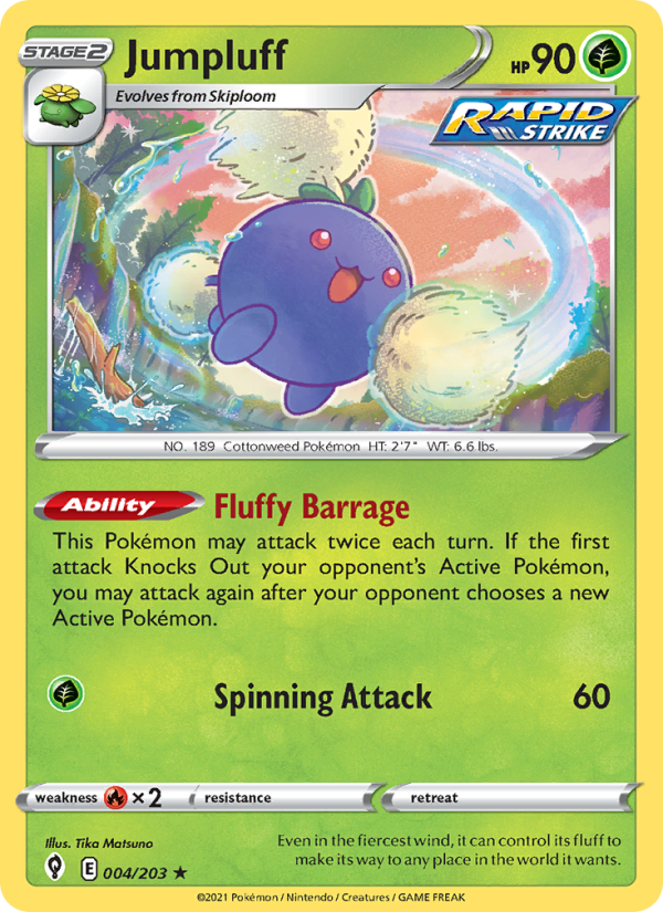 Jumpluff (004/203) Reverse Holo card image