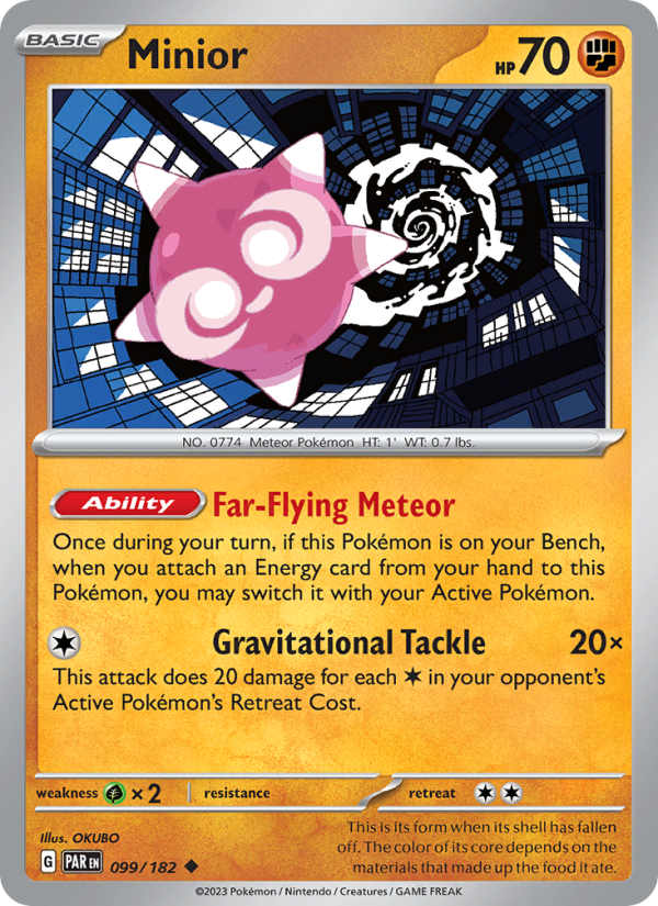 Minior (099/182) Reverse Holo card image