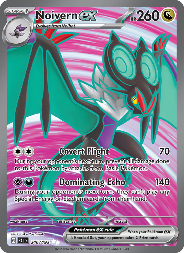 Noivern ex (246/193) Holographic card image