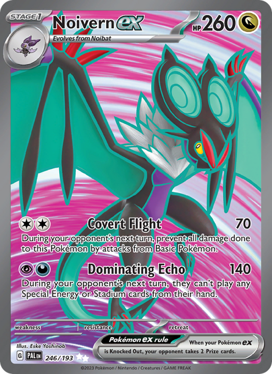 Noivern ex (246/193) Holographic card image