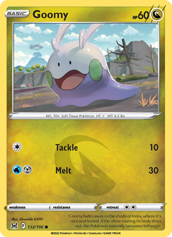 Goomy (132/196) Reverse Holo card image