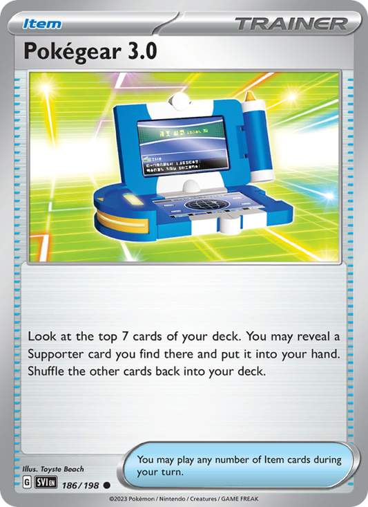 PokÃ©gear 3.0 (186/198) Reverse Holo card image