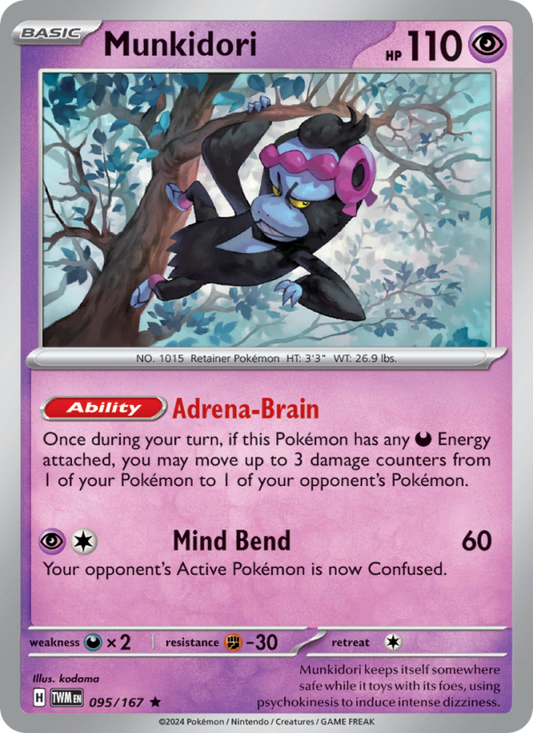Munkidori (095/167) Reverse Holo card image