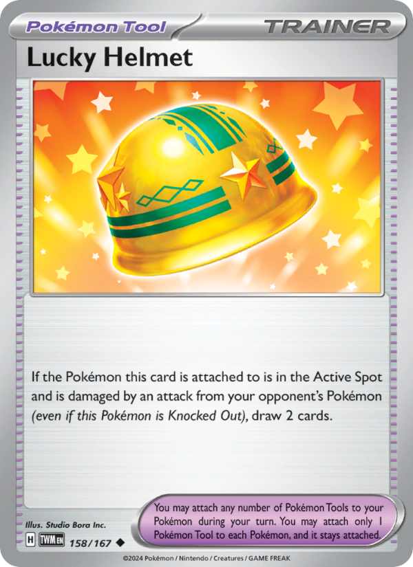 Lucky Helmet (158/167) Reverse Holo card image
