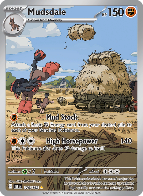 Mudsdale (175/162) Holographic card image