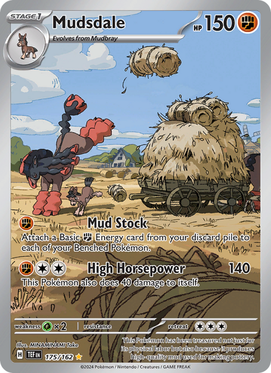 Mudsdale (175/162) Holographic card image