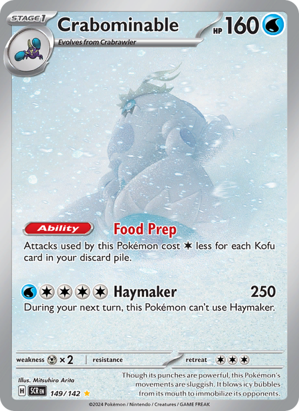 Crabominable (149/142) Holographic card image