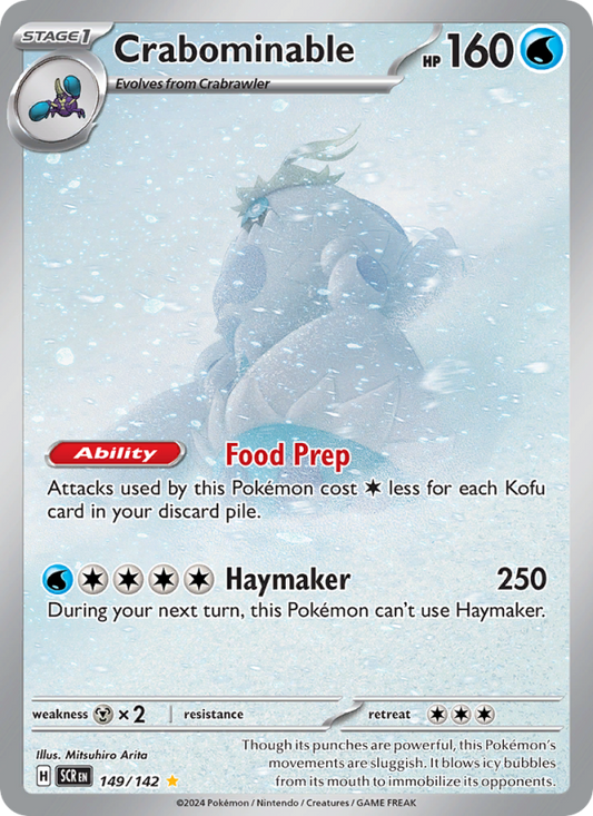 Crabominable (149/142) Holographic card image