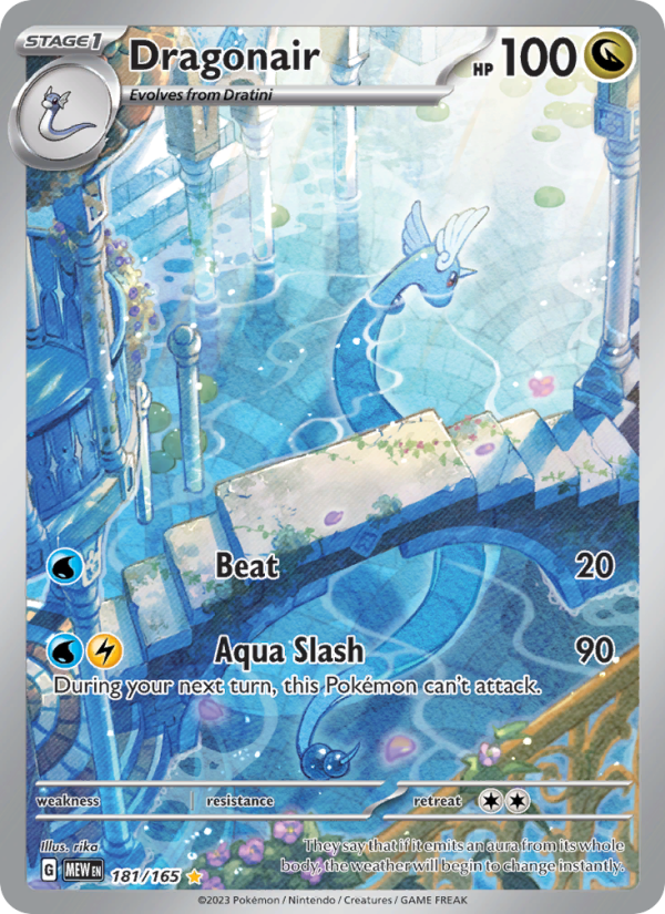 Dragonair (181/165) Holographic card image