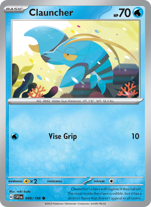 Clauncher (049/198) Reverse Holo card image
