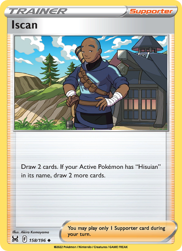 Iscan (158/196) Reverse Holo card image