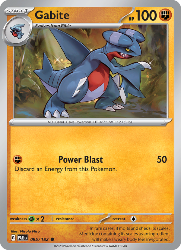Gabite (095/182) Reverse Holo card image
