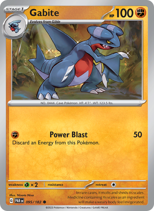 Gabite (095/182) Reverse Holo card image
