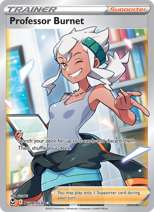 Professor Burnet (TG26/195) Holographic card image