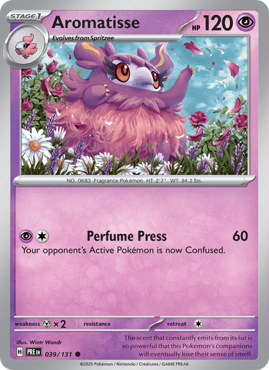 Aromatisse (039/131) Reverse Holo card image