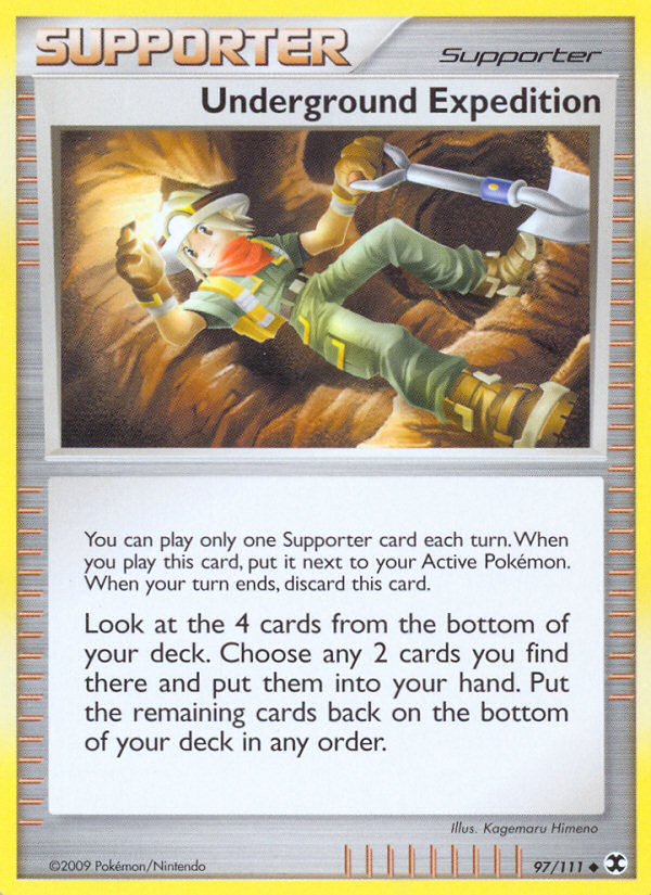 Underground Expedition (097/111) Reverse Holo card image