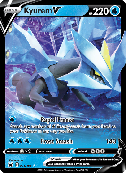 Kyurem V (048/196) Holographic card image
