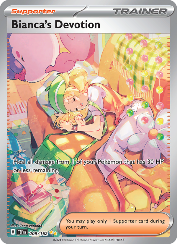 Bianca's Devotion (209/162) Holographic card image