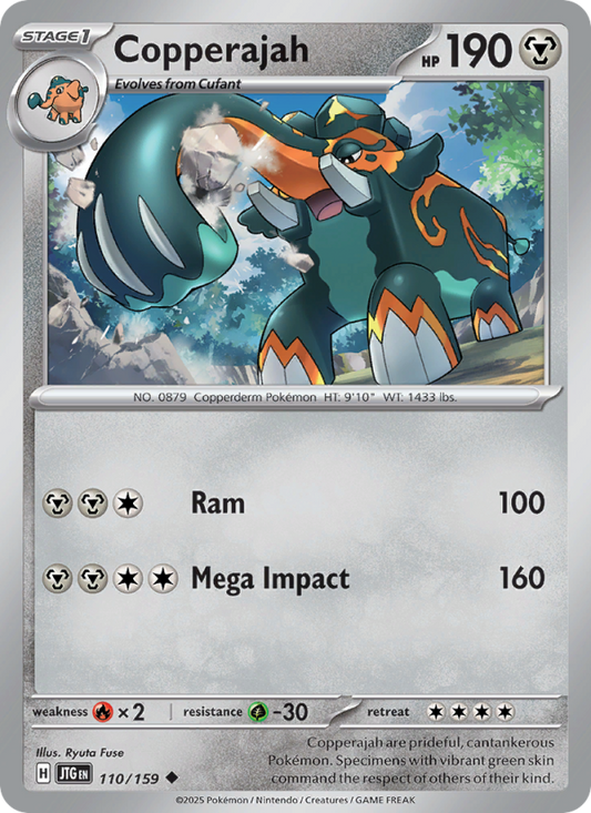 Copperajah (110/159) Reverse Holo card image