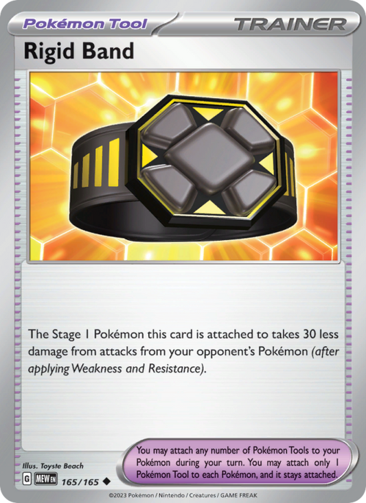 Rigid Band (165/165) Reverse Holo card image