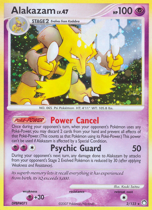 Alakazam (002/122) Reverse Holo card image