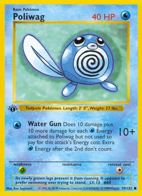 Poliwag (059/102) Reverse Holo card image
