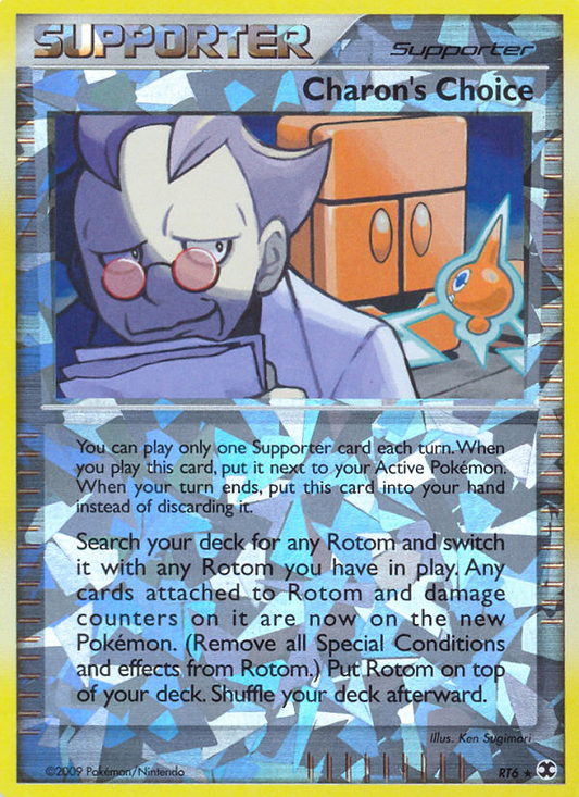 Charon's Choice (RT6/111) Reverse Holo card image