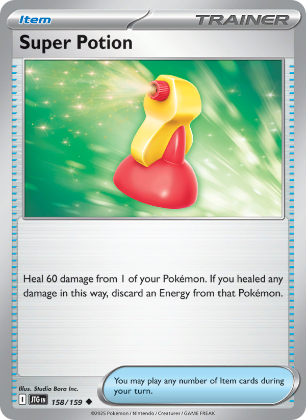 Super Potion (158/159) Reverse Holo card image
