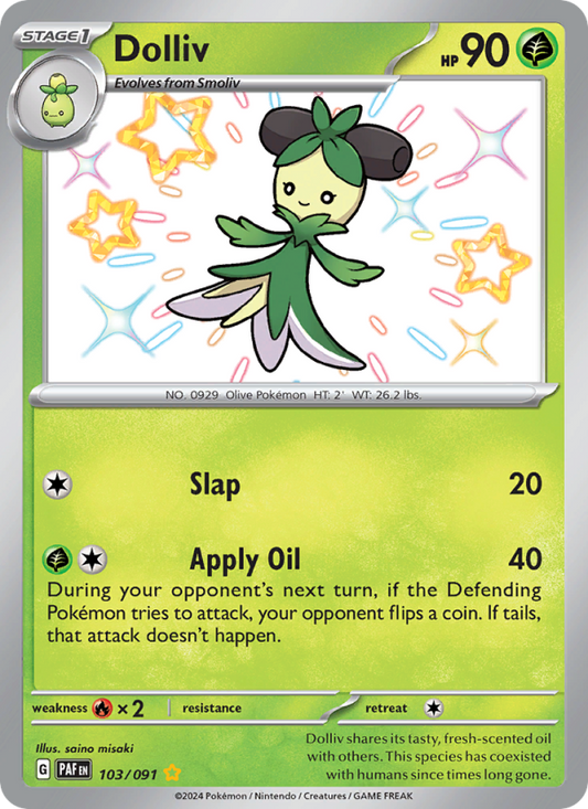 Dolliv (103/91) Holographic card image
