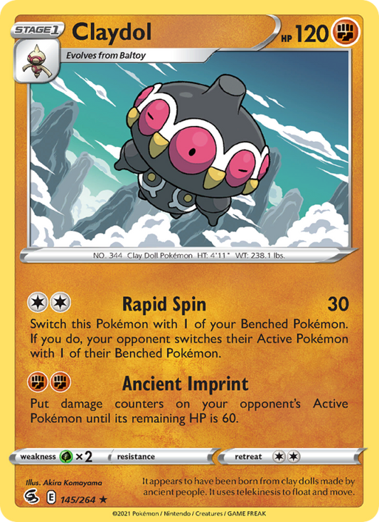 Claydol (145/264) Reverse Holo card image