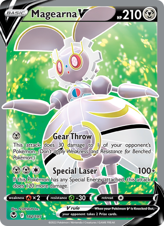 Magearna V (182/195) Holographic card image