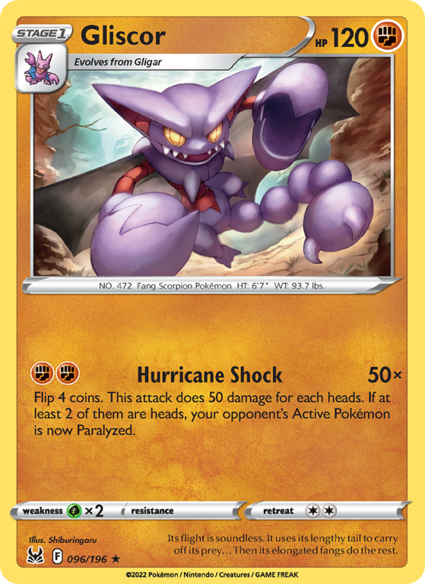 Gliscor (096/196) Reverse Holo card image