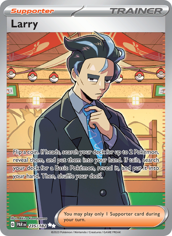 Larry (235/182) Holographic card image