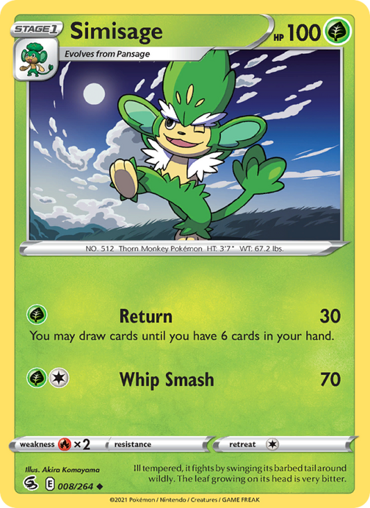 Simisage (008/264) Reverse Holo card image