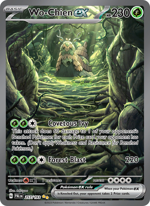 Wo-Chien ex (257/193) Holographic card image
