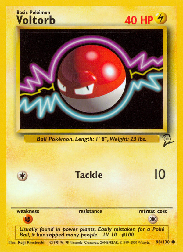 Voltorb (098/130) Reverse Holo card image
