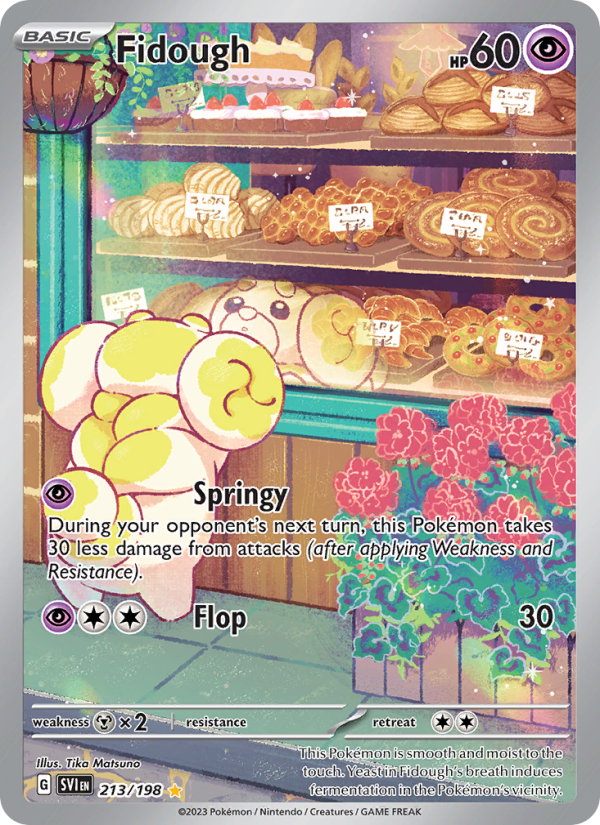 Fidough (213/198) Holographic card image